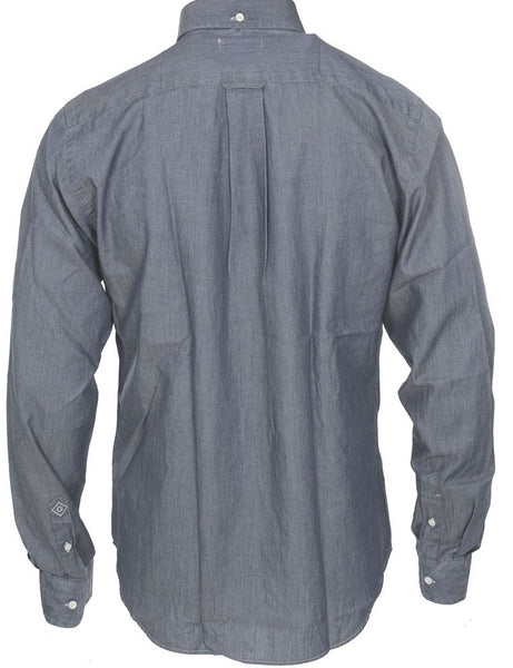 GANT RUGGER Light Indigo Oxford Button Down Shirt 349800 Size X-Small