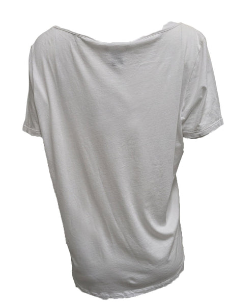 GANT Women's Eggshell Dog Printed Tee 407948 Size X-Large