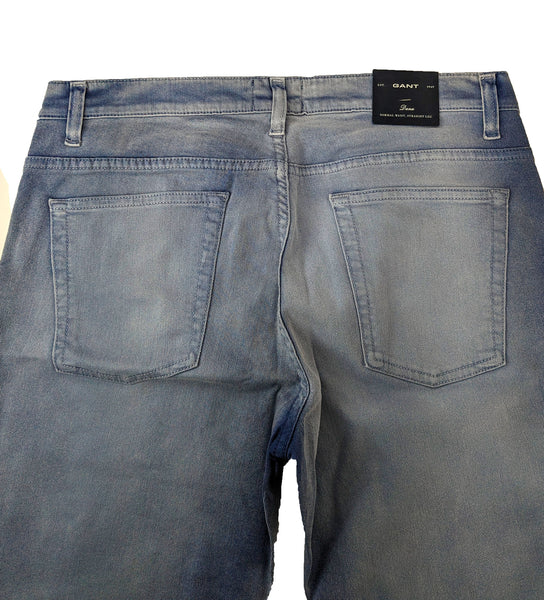 GANT Women's Sea Blue Dana Spray Colored Jeans 410897 $220 NWT
