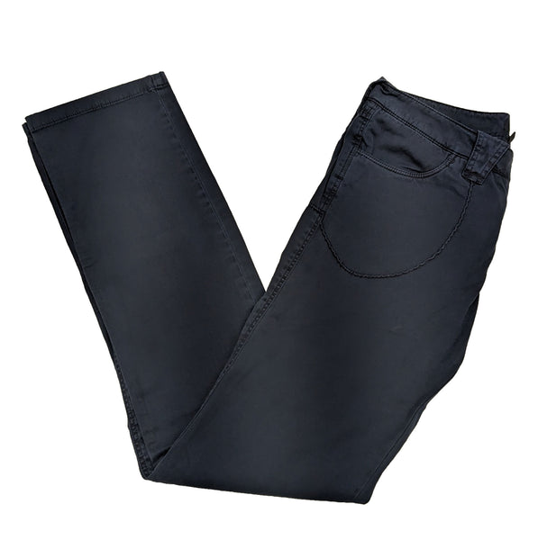 GANT Women's Marine Lycra Twill Pants 414614 Size 8 Long NWT