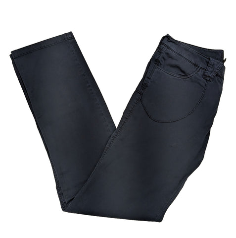 GANT Women's Marine Lycra Twill Pants 414614 Size 8 Long NWT