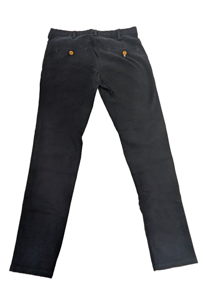 GANT RUGGER Women's Thunder Blue Cropped Chinos 414843 Size 10 NWT