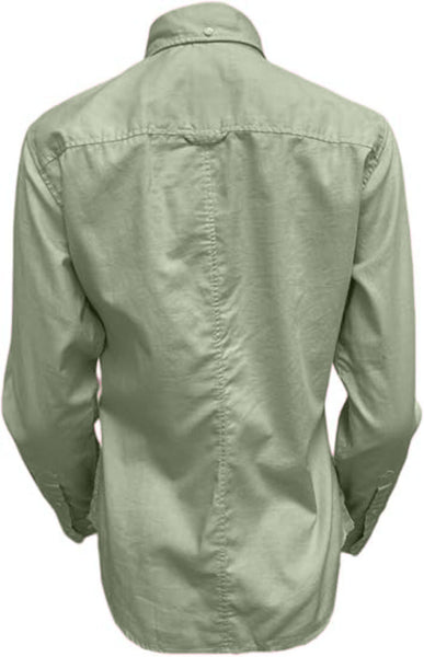 GANT Women's Sage Green Colorful Oxford Shirt 432103 Size 4