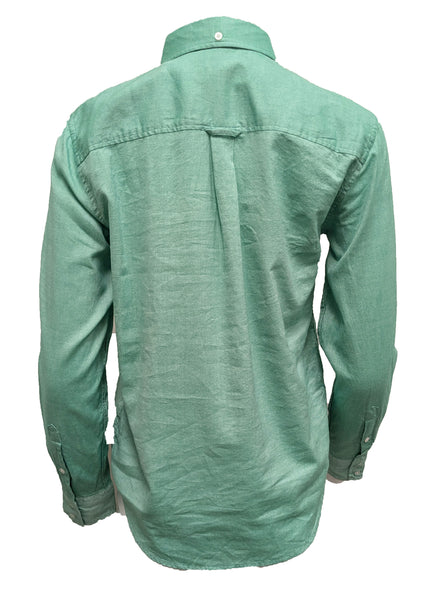 GANT Women's Spring Green Air Oxford Button Down Shirt 432195 Size 8