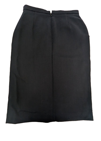 GANT Women's Dark Blue Crepe Pencil Skirt 440964 Size 4 NWT
