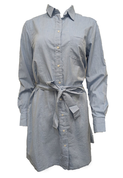 GANT Women's Hamptons Blue Air Chambray Dress 450838 Size US 10/ EU 40