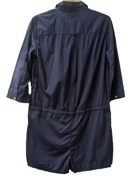 GANT RUGGER Women's Classic Blue The Onesie 450874 $145 NWT