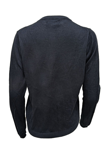 GANT Women's Navy Blue Twinset Cotton Wool Cardigan 485908 Size Large