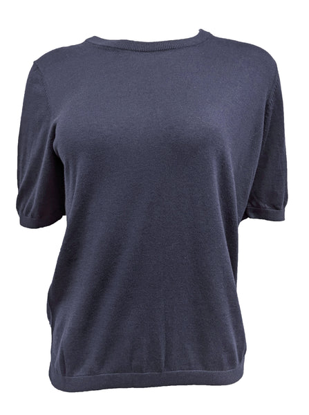 GANT Women's Laundered Blue Twinset Top 488433 Size Small