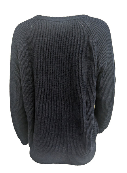 GANT RUGGER Women's Navy Cotton Marisa Sweater 488808