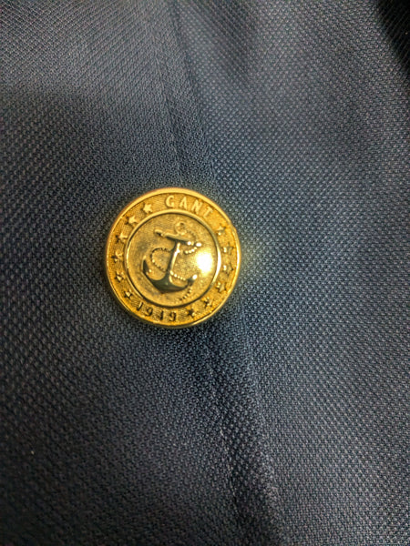 GANT Men's Classic Blue Weekender Club Blazer 76410 Size EU 56/ US 46