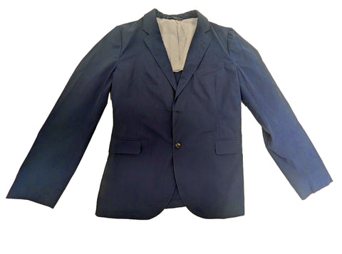 GANT Men's Evening Blue Poplin 2 Button Blazer 76965 Size EU 50/ US 40