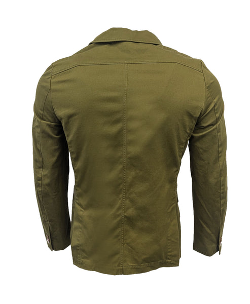 GANT RUGGER Men's Palm Leaf Cotton Chino Blazer 7706004 Size 38 NWT