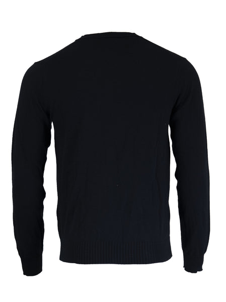 GANT Men's Navy O Cotton Silk Wool V-Neck 81254 Size M $195 NWT