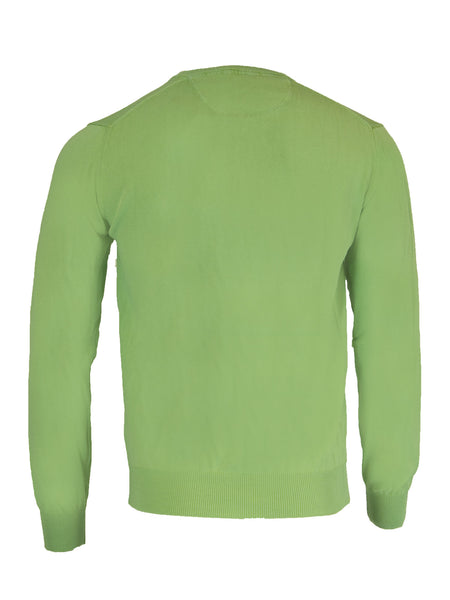 GANT Men's Pomona Green Antique Cotton V-Neck Sweater 88172 Size M $135 NWT