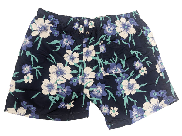 GANT Boy's Persian Blue Floral Swim Shorts Size 158/164 NWT
