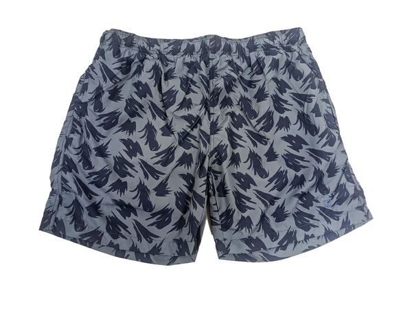 GANT Boy's Poseidon Blue Small Wave Swim Shorts Size 158/164 NWT