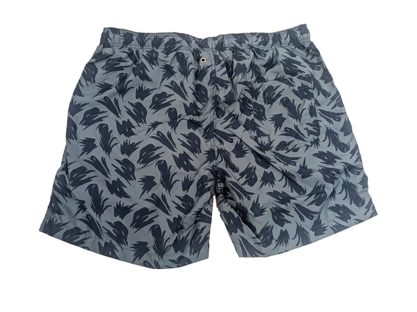 GANT Boy's Poseidon Blue Small Wave Swim Shorts Size 158/164 NWT