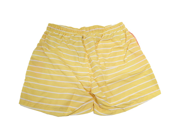 GANT Men's Lemon Zest Breton Stripe Swim Shorts 921916010 Size M NWT