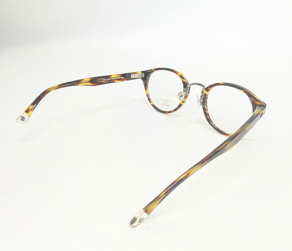 GANT RUGGER Men's Round Dante Eyeglass Frames 50-25-145  -Amber NEW