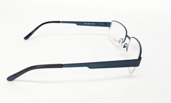 GANT Men's Half Frame G3011 Eyeglass Frames 53-18-145 -Satin Navy  NEW
