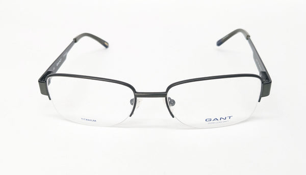 GANT Men's Half Frame G3011 Eyeglass Frames 53-18-145 -Satin Olive  NEW