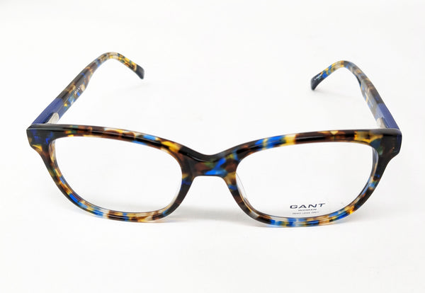 GANT Women's Oval GW4004 Eyeglass Frames 51-18-140  -Blue Tortoise  NEW