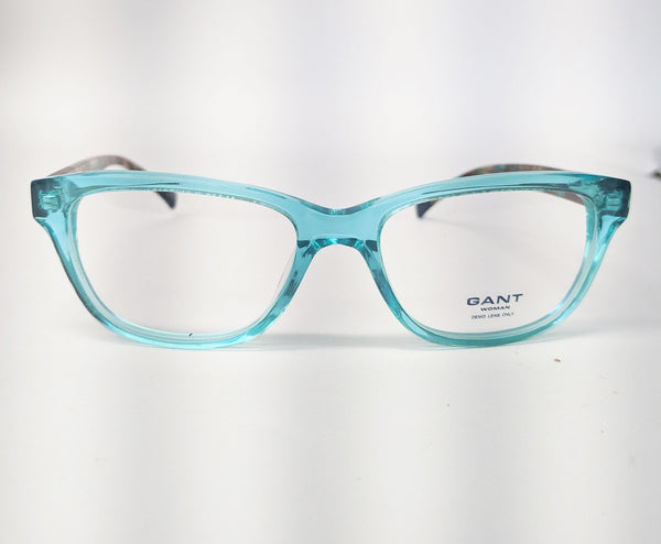 GANT Women's GW4005 Cateye Eyeglass Frames 51-16-140- Aqua  NEW