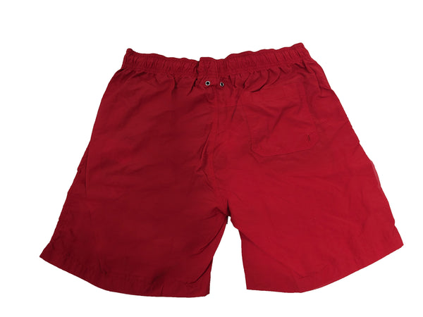 GANT Men's Bright Red Long Cut Basic Swim Shorts 6002 Size Medium NWT