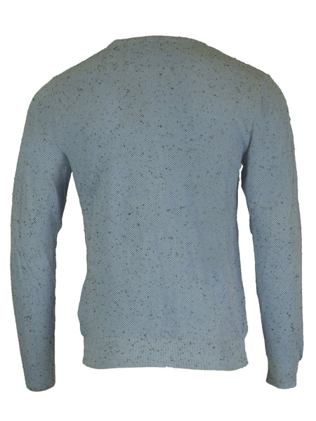 GANT Men's Capri Blue O1 Pique Neps Crew 8030004 $145 NWT