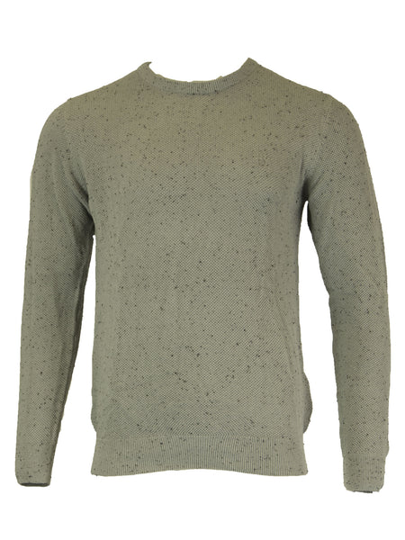GANT Men's Grey Melange O1 Pique Neps Crew 8030004 $145 NWT