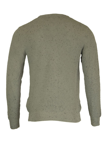 GANT Men's Grey Melange O1 Pique Neps Crew 8030004 $145 NWT