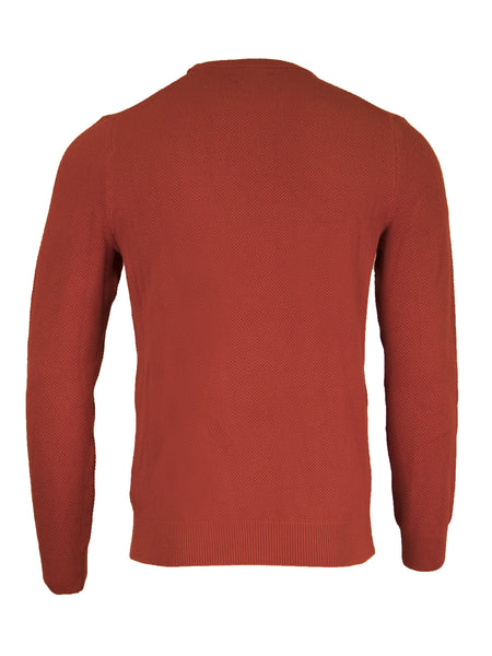 GANT Men's Bright Red  O1 Tech Prep Pique Crew 8040003 $145 NWT