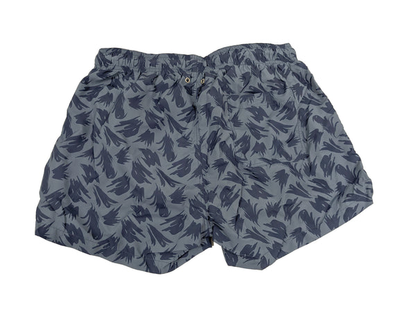 GANT Men's Persian Blue Small Wave Swim Shorts 921916015 Size Medium NWT