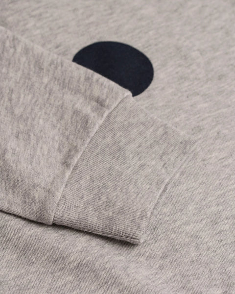 GANT RUGGER Men's Light Grey Lantern Crue Tee 206126 Size M $155 NWT