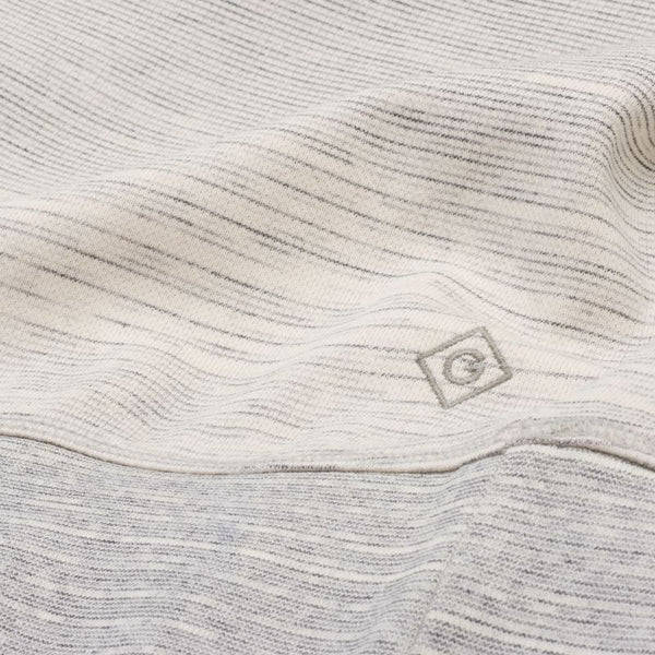 Gant Diamond G Men's Sweat Crew Sweatshirt, Soft Grey Melange, Medium