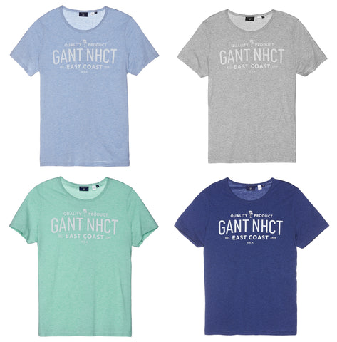 Gant Men's NHCT East Coast Short Sleeve T-shirt (224122)