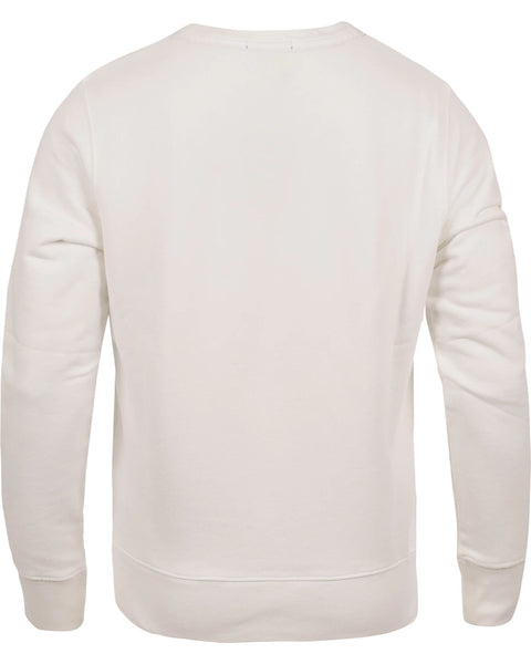 Gant Men's Stars/Stripes Crew Neck Sweatshirt, Eggshell, Medium