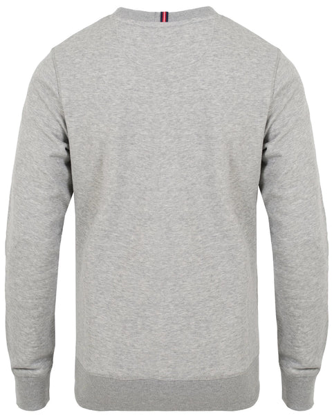 GANT Men's Grey O1 American Flag Crew Neck Sweatshirt 276137 $160 NWT