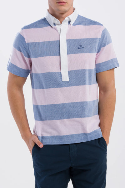 GANT Men's California Pink Oxford Air Popover Polo 3015031 Size M NWT