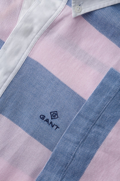 GANT Men's California Pink Oxford Air Popover Polo 3015031 Size M NWT