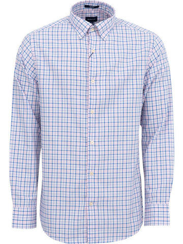 GANT Cali Pink Tech Prep Oxford Plaid Button Down Shirt 3016330 Size M NWT