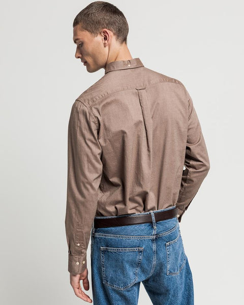 GANT Men's Dry Sand Winter Twill Button Down Shirt 3021430 Size M NWT