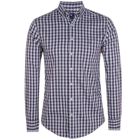 GANT Dusty Purple Heather Oxford Button Down Shirt 304110 Size M NWT