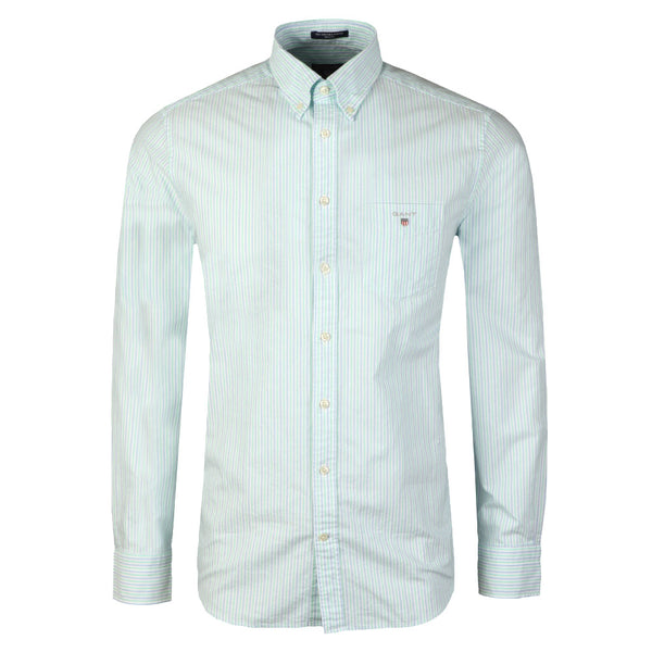 GANT Spearmint 2 Color Oxford Banker Button Down Shirt 3046310 Size M