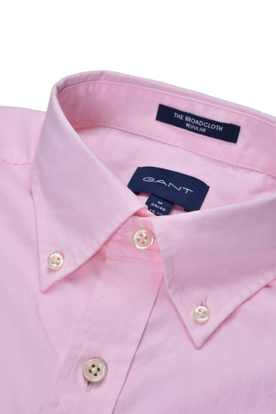 GANT Men's Shadow Rose Short Sleeve Broadcloth Button Down Shirt Size M NWT