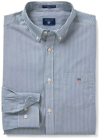 GANT June Bug Green Broadcloth Banker Button Down Shirt 3046500 Size M NWT