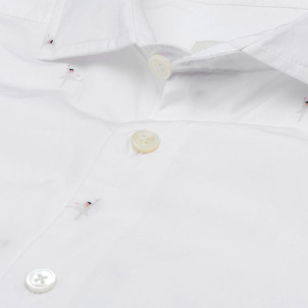 GANT DIAMOND G Men's White Fitted Ballerina Amalfi 3051166 Size M $225 NWT