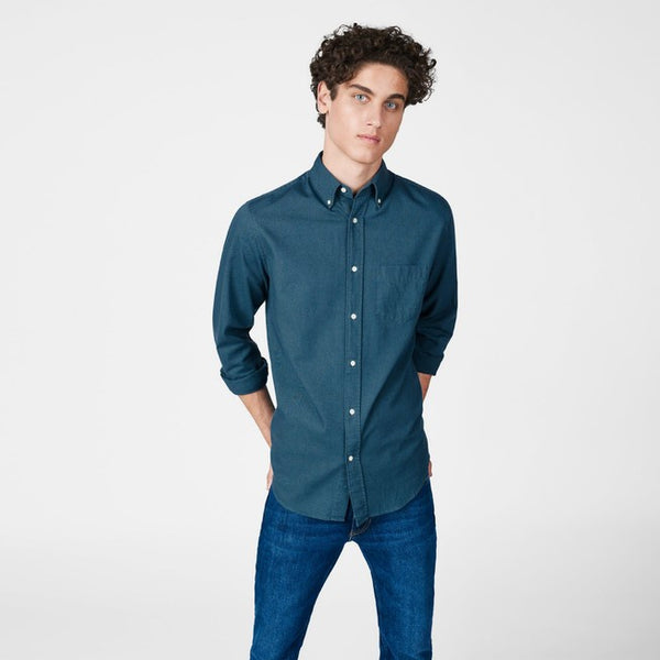GANT RUGGER Men's Broken Twill Shirt 3081030 Szie M $135 NWT