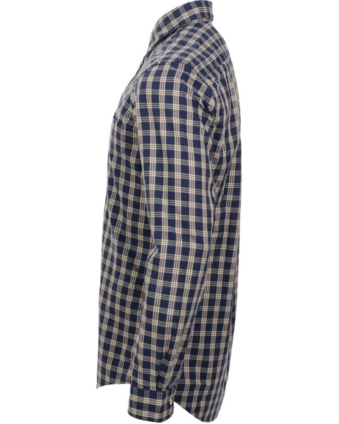 GANT Pearl White Front Desk Twill Check Button Down Shirt 308470 Size Medium